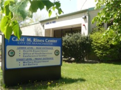 1528 Elm Street Front of Building - Health Department Entrance in back of Building