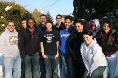 Picture info: Founding members of MVP Teens with their advisors
