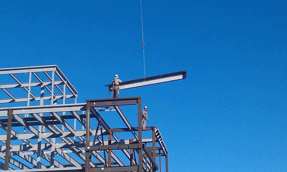 MMC, Police,  Final Beam Raising Ceremony Dec 1, 2011