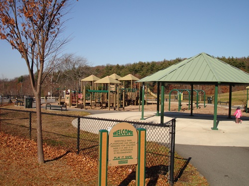 The playground at Derryfield Park